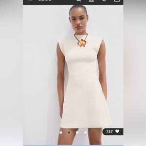 ASOS white Sleeveless Mini Dress